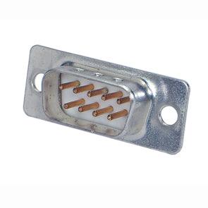 Plug D Sub 9 W Pcb Straight Metal Vds01 M09 Naw - Livestainable.co.za