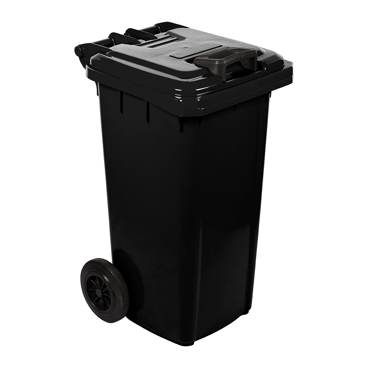 Refuse Wheely Bin Non Sabs Recycled Black 80 L