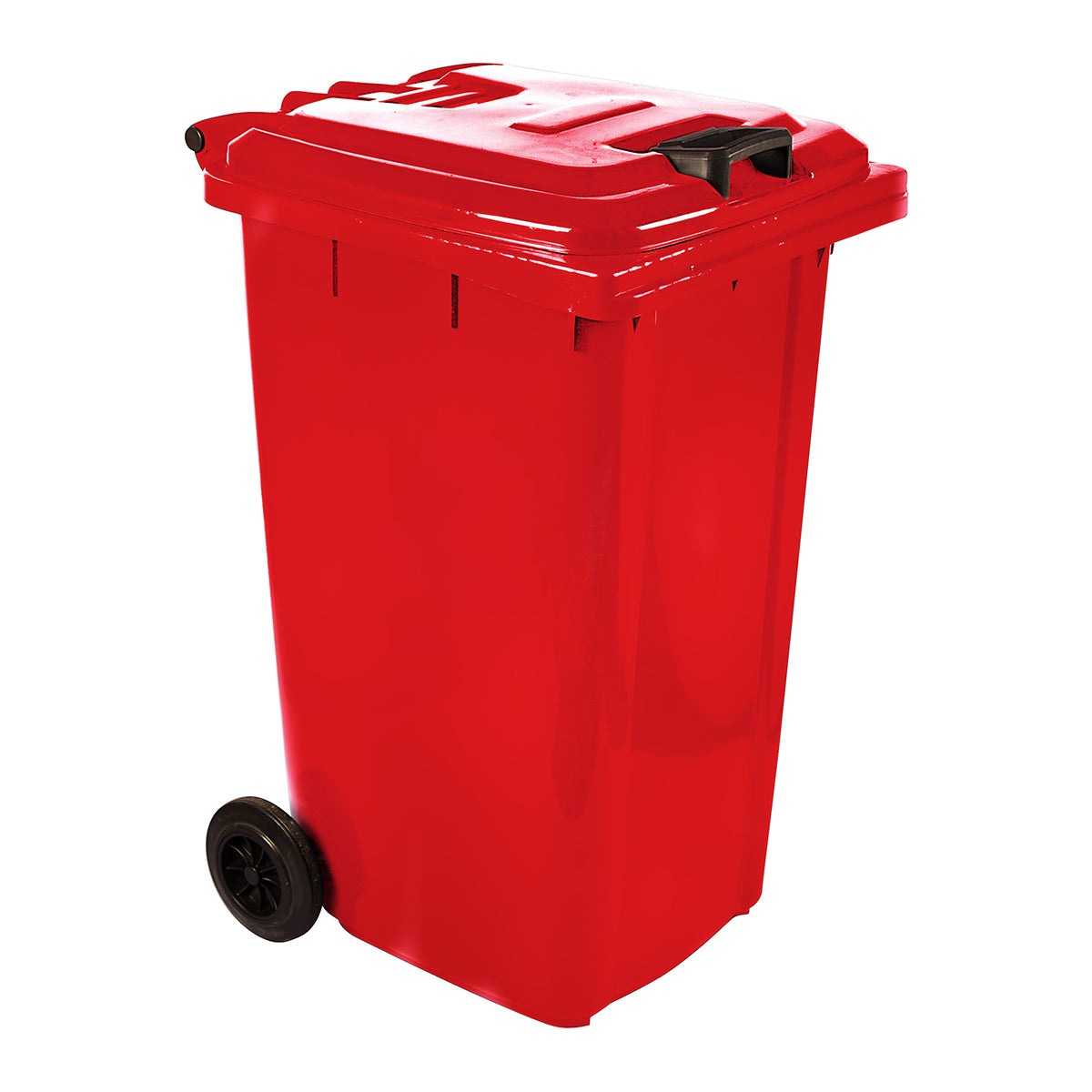 Refuse Wheely Bin Sabs Hdpe Red 240 L