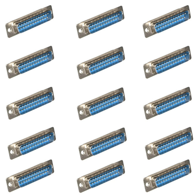 Solder Plug D Sub 25 W Panel Mnt 50/Tray Db 25 P