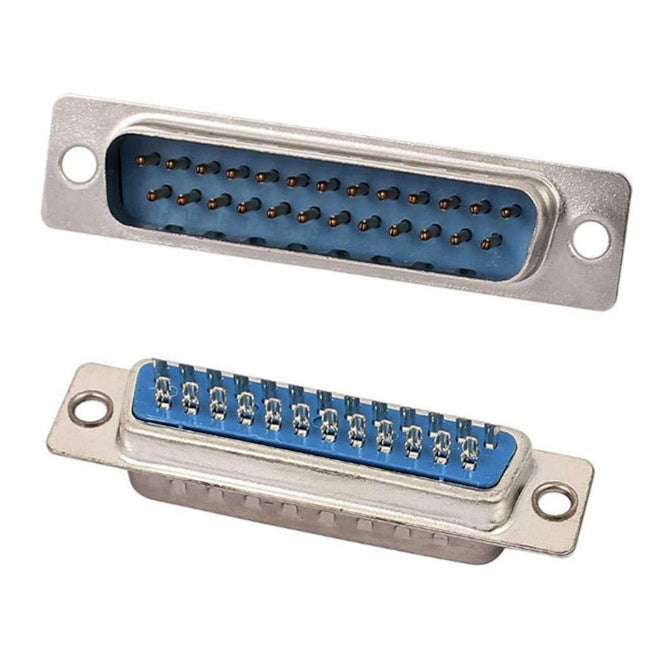 Solder Plug D Sub 25 W Panel Mnt Debulk Db 25 P