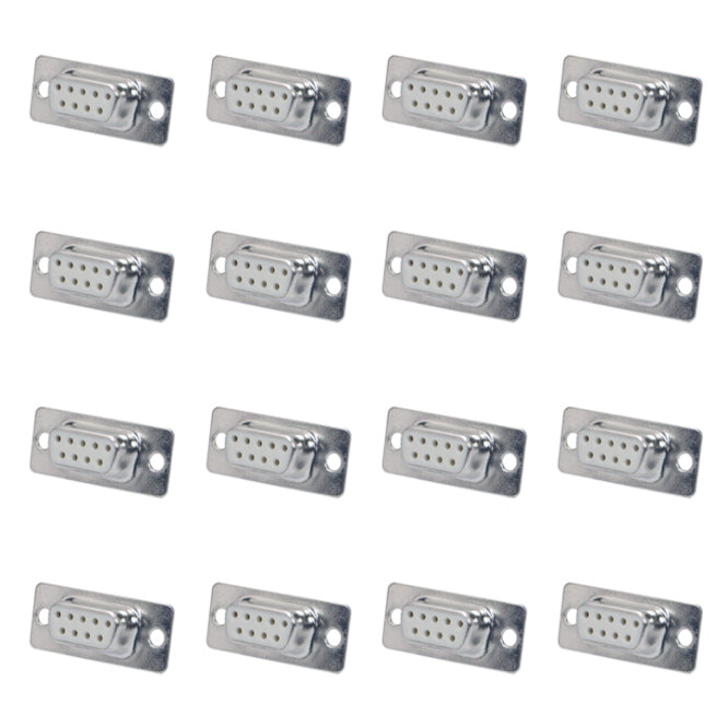 Socket D Sub 9 W P/M Solder Metal 50 P/Tray Db 9 S