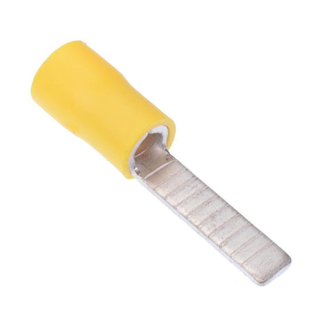 Terminal Pre Insulated Vinyl Flat Pin Yellow Pl=10mm Dbv 5.5 10