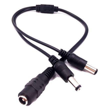 Adapter Dc Lead 2.1 Mm Plug 2x2.1 Mm Socket 190351 - Livestainable.co.za