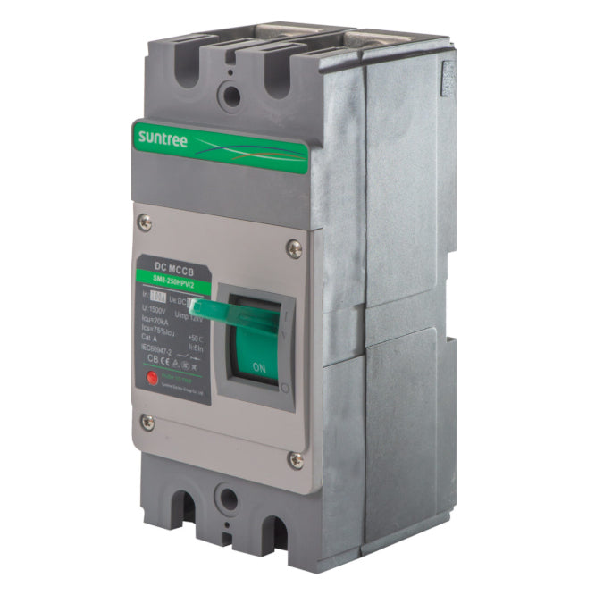 Mccb / Circuit Breaker Dc 160 A 2 P Dc Sm8 Mccb 2250 160