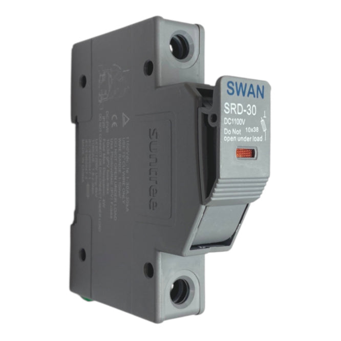 Fuse Holder 10x38mm 1100 Vdc 30 A Dc Srd 30 Fh