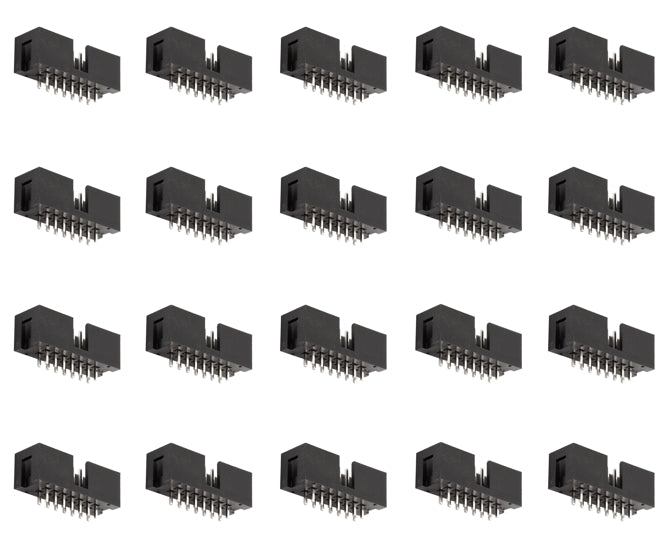 Box Header 14 W 2.54mm Str Pcb 165 P/Tray Dc3 14 P