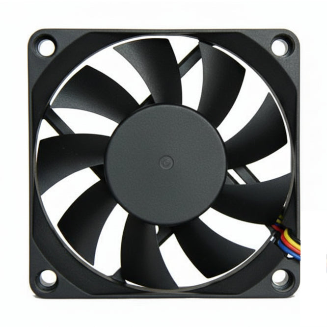 12 V Axial Cooling Fan 70sqx15mm Bal 25 Cfm 3 Wire Term Dc7015 12 F