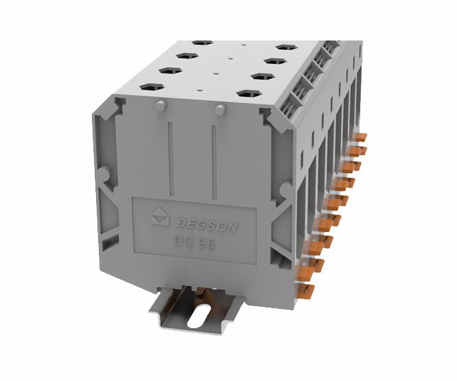 Terminal Block D/R Gy 230 A 1000 V P=25mm Dc95 01 P 1 Y 00 A(h)