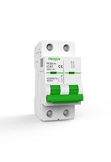 Projoy Electric Double Pole DC MCB 16A 500V Type C 6kA - Livestainable.co.za