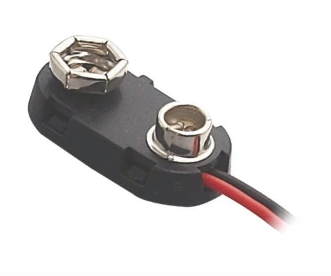 9 V / Pp3 Plastic Battery Connector Clip Dck2 - Livestainable.co.za