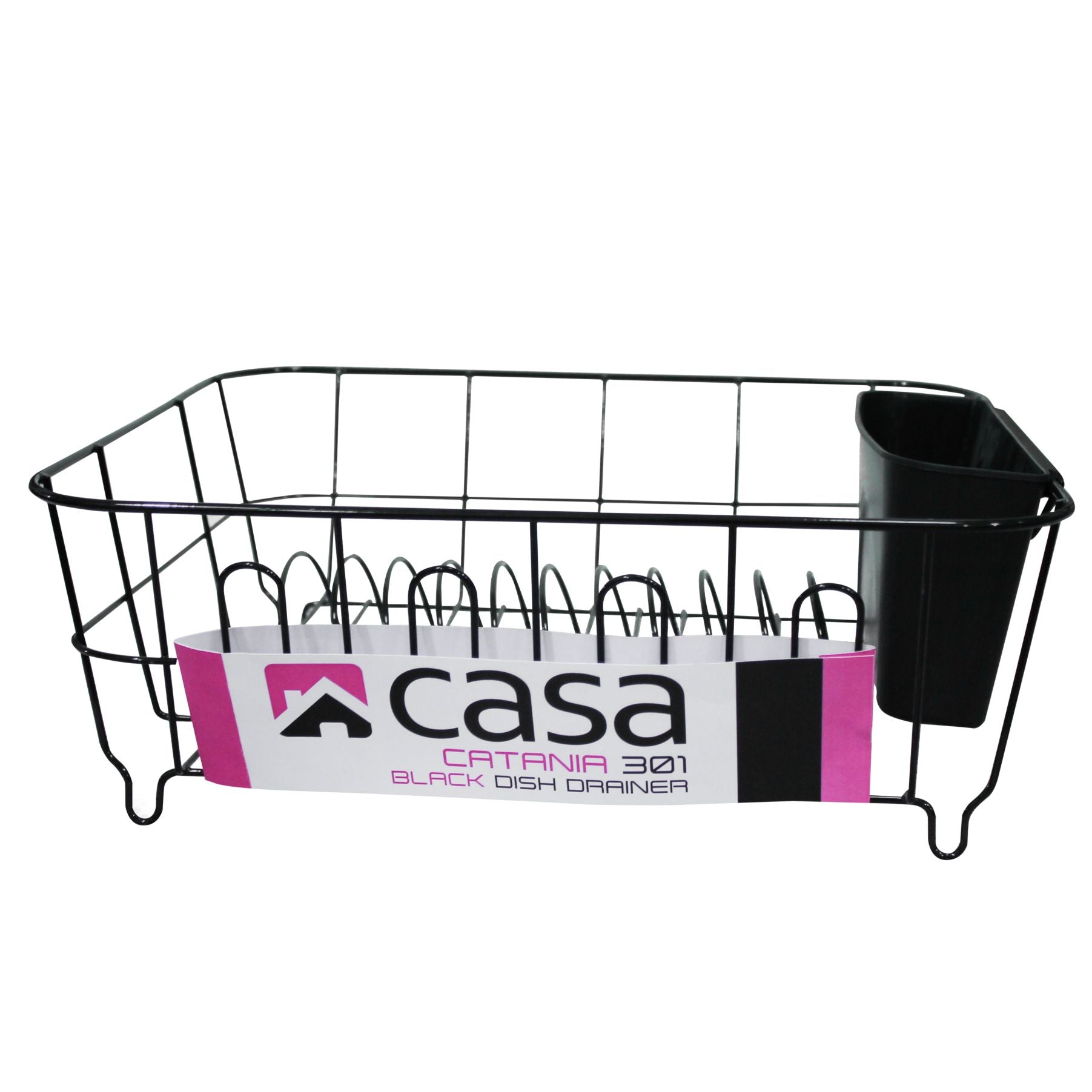 Dish Draining Rack Catania 301 Rubberized