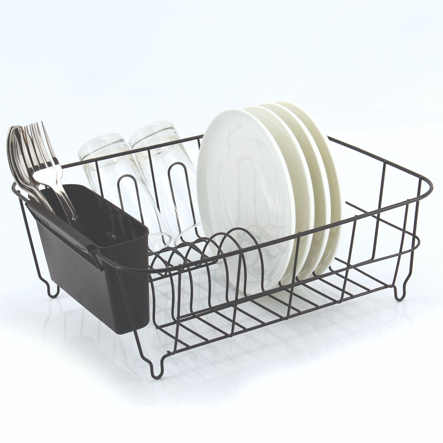 Dish Draining Rack Catania 301 Rubberized