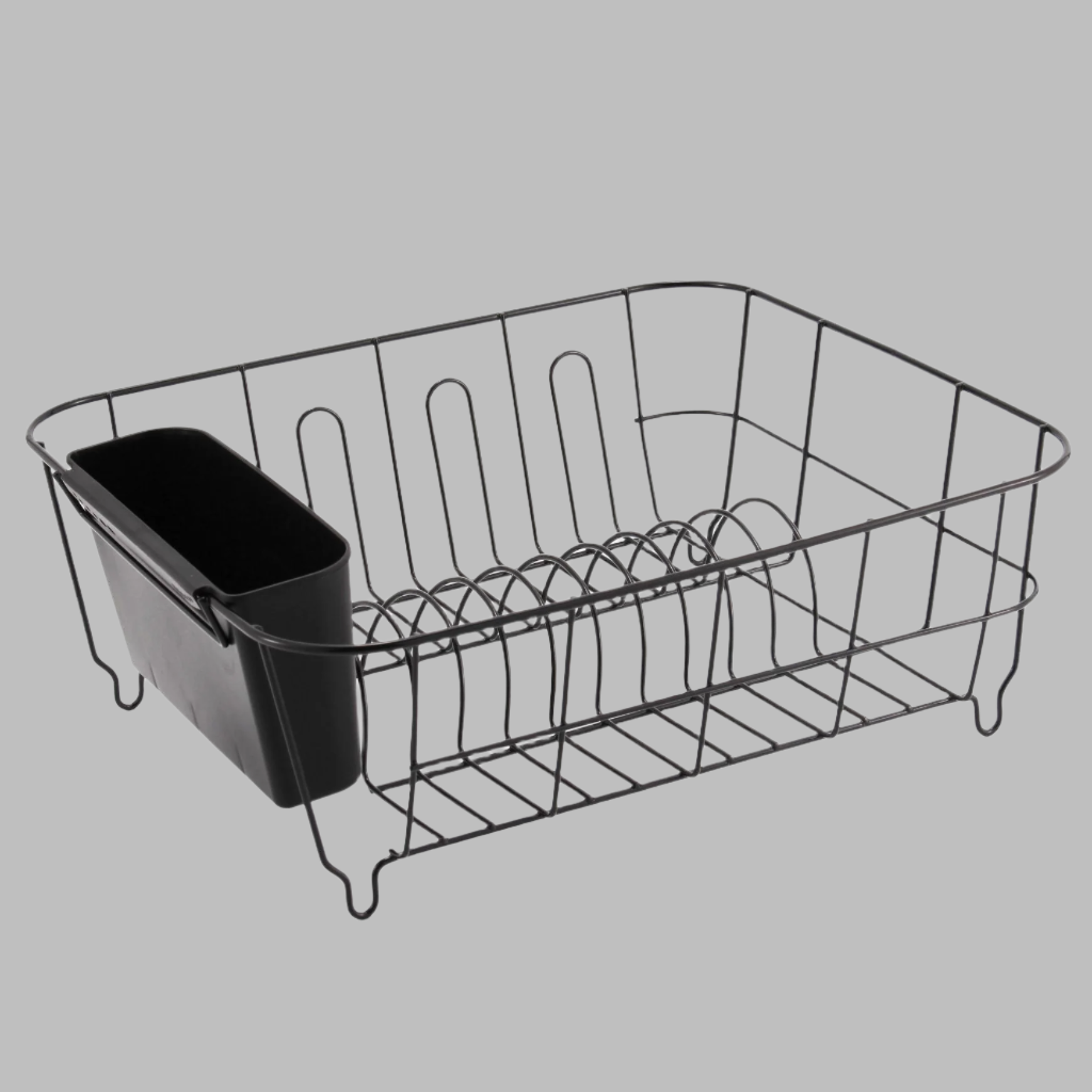 Dish Draining Rack Catania 301 Rubberized