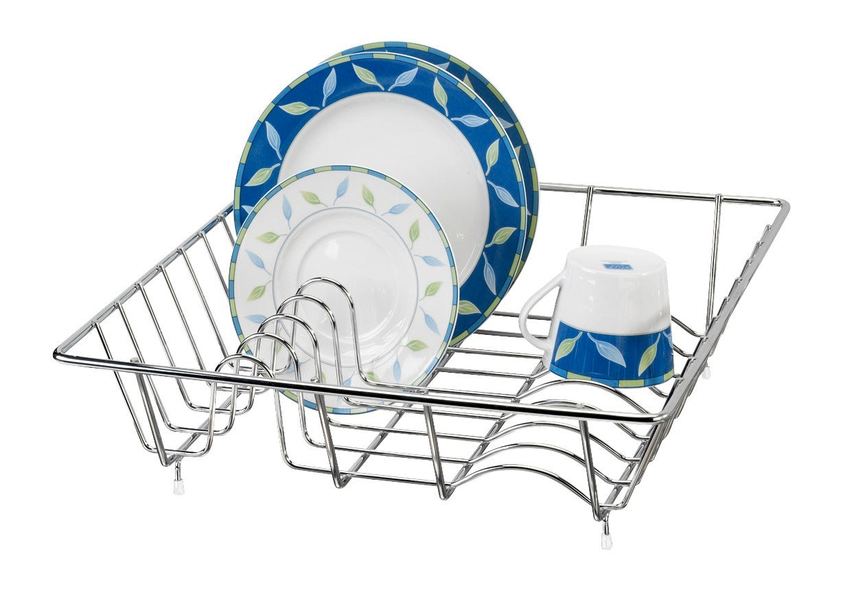 Dish Draining Rack Catania 501 Chrome Plated