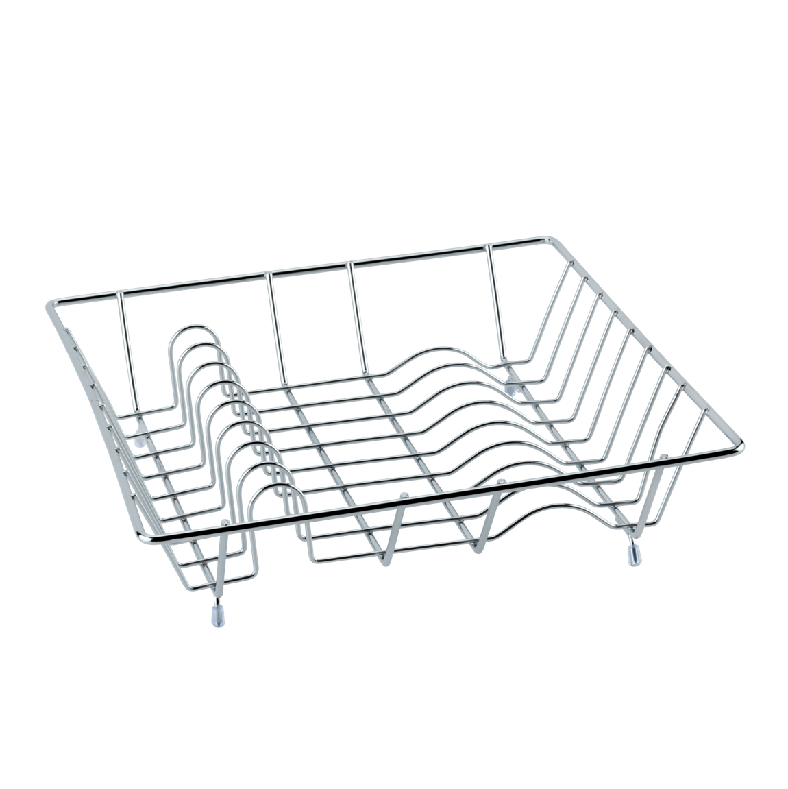 Dish Draining Rack Catania 501 Chrome Plated