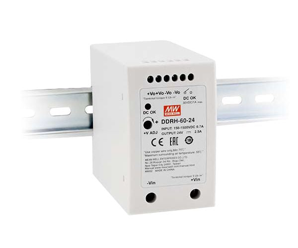 Dc Dc Converter D/R In=150 1500 Vdc Out=48 V 1.25 A Ddrh 60 48