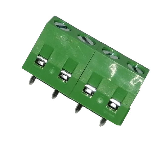 Terminal Blk Pcb 4 W 5.08 Mm Str Green Dg127 5.08 04 P 14 00 A(h)