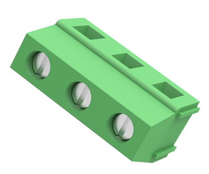 Terminal Block R/C Pcb 3 W P=7.5 R/A Gr Dg128 R 7.5 03 P 14 00 A(h) - Livestainable.co.za