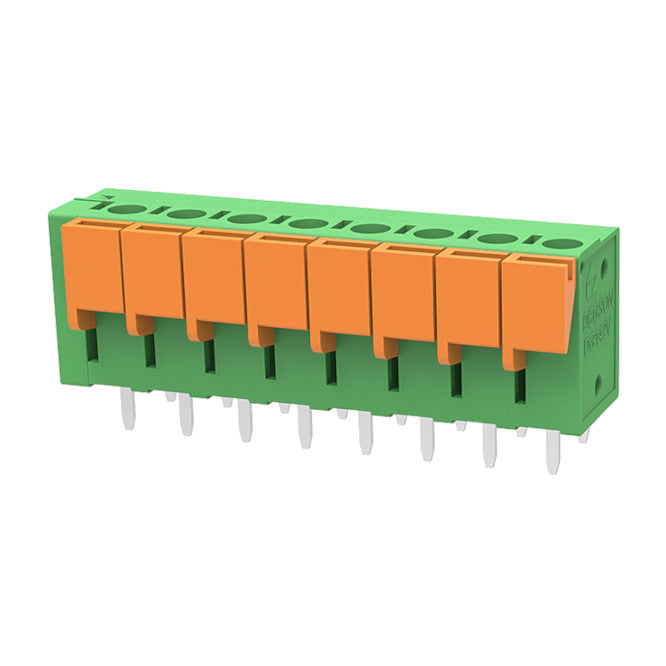 Terminal Block Str 8 W 5.08 Press Centre Pcb Pins Dg142 V 5.08 08 P 14 00 A(h)