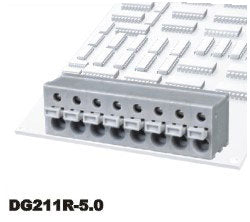 Terminal Block Pcb 2 W 5.0 Push R/A Dg211 R 5.0 02 P 11 00 Ah