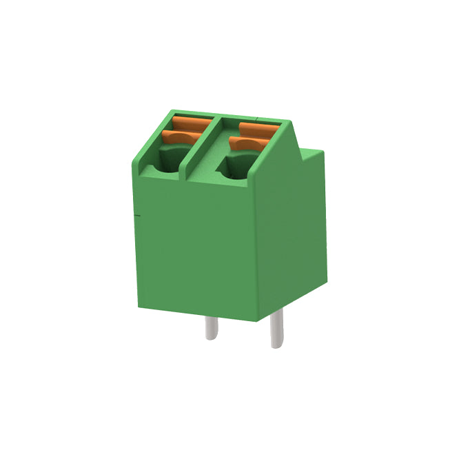 Spring Pcb Terminal Block 300 V 10 A 2 P P=5.0mm Dg247 5.0 02 P 14 00 A(h)