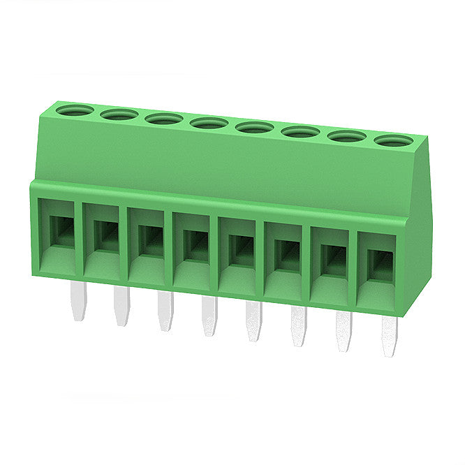 Screw Terminal Block N/C Pcb 8 W 2.54 Str Dg308 2.54 08 P 14 00 A(h)