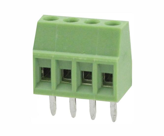 Screw Terminal N/C Pcb 4 W P=2.54 Str Green Dg308 2.54 04 P 14 00 A(h) - Livestainable.co.za