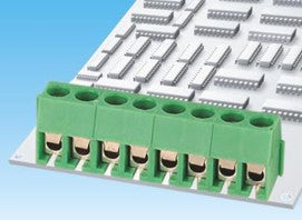 Terminal Block Str 2 W 3.96 Green Pcb Dg350 3.96 02 P 14 00 Ah