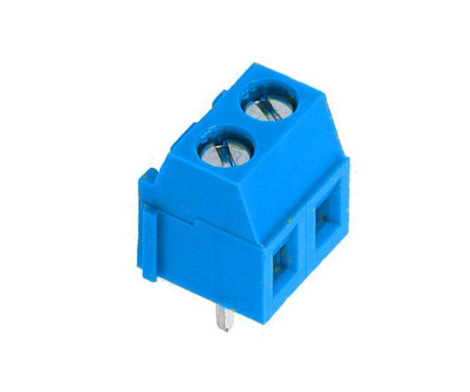 Screw Terminal Block Pcb 2 W 3.81 Str Blue Dg381 3.81 02 P 12 00 A(h) - Livestainable.co.za