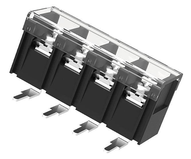 Barrier Terminal Block 4 W P=10mm Pcb R/A Dg58 R B 04 P 13 00 Ah