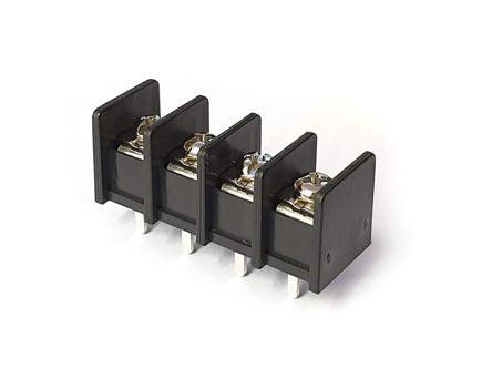 Barrier Terminal Block Pcb 11mm 4 W Side Pin Sil Blk Dg65 S B 04 P 13 00 A(h) - Livestainable.co.za