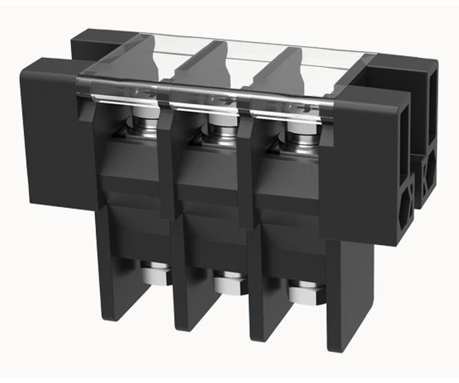 Hi Current Barrier Block 75 A 3 W P/Mnt W/Clear Cover Dg75 A 03 P 13 00 A(h)