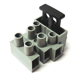 Terminal Block C/W 5x20 Fuse Holder 3 Way Dg801 03 P 11 00 A(h) - Livestainable.co.za