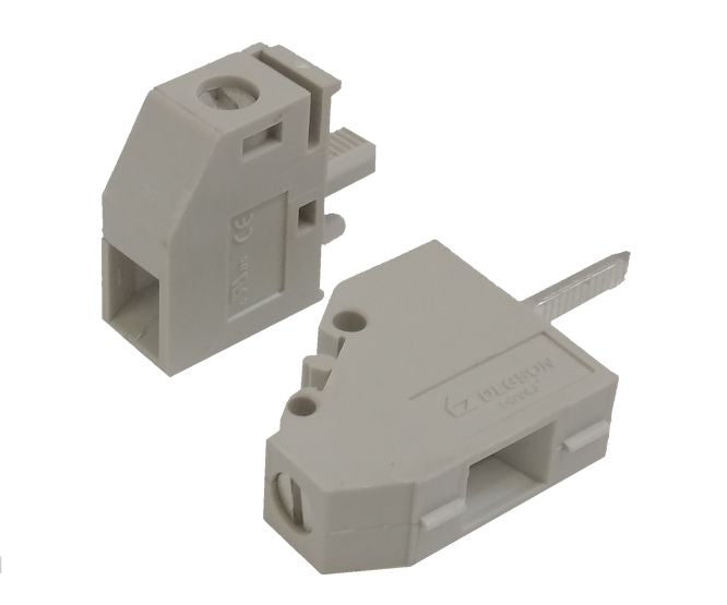 Wall Mount Terminal Block 1 Way P=8.1mm Tin 2 Pair Dgv4 01 P 11 00 A(h)