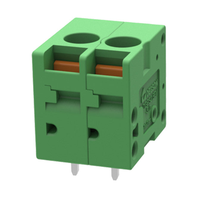 Pcb Terminal Block Snap In 2 W P=5mm Green Dgps2.5 Fv 5.0 02 P 14 00 Z(h)