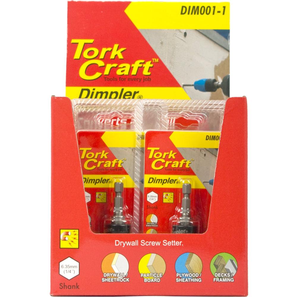 Dimpler Drywall Driver Display Box With 10 X Dim001 - Livestainable.co.za