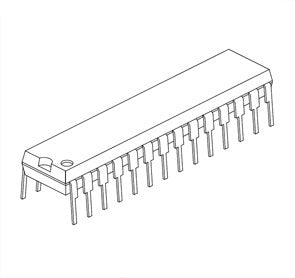 Micro Dip28 Pic16 C62 A 04/Sp Pic16 C62 A 04/Sp