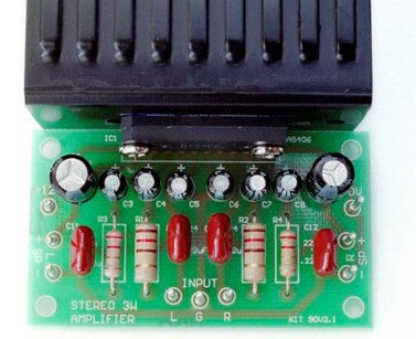 Kit Stereo Amplifier 2 X 3 W, Ba5406 Diy K90 H *D*