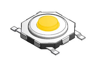 Smd Tactile Switch 5.1x5.1mm H=1.5mm Yl Dj1187 G 2