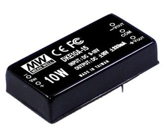 Dc Dc Converter Dip I=12 V O=+/ 15 V +/ 333m A 10 W Dke10 A 15