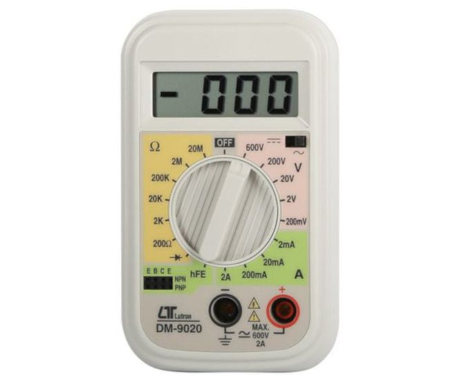 Pocket Multimeter 3 D5 Acv,Dcv,Aca,Dca,R Dm 9020