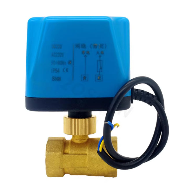 Water Mains 1/2inch, 20mm Motorised Valve 12 Vac/24 Vac Dn15 2 W No 1224 Vac Dq200 4 P