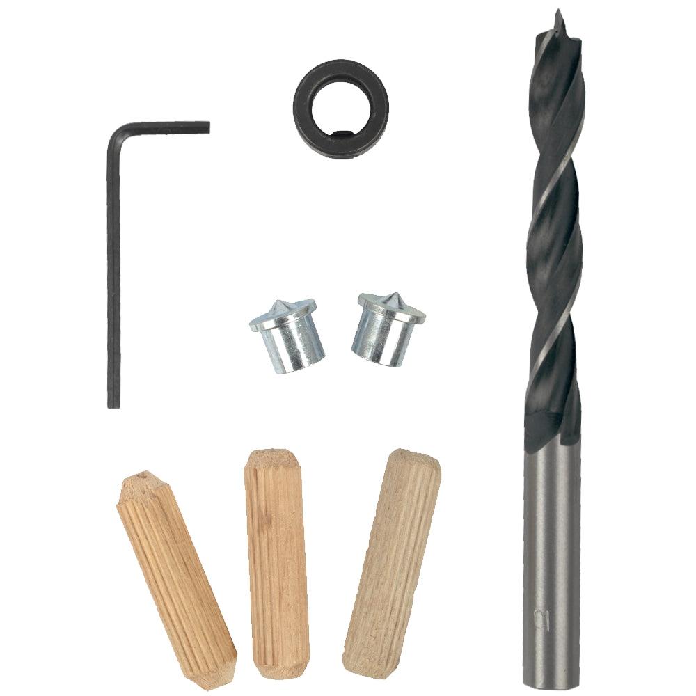 Doweling Accessory Kit 10 Mm 22 Piece (Birch Wood) - Livestainable.co.za