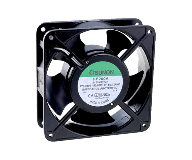 220 V Axial Fan 120sqx25mm Slv 64 Cfm Term Dp201 At 2122 Hst.Gn