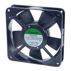 220 V Axial Fan 120sqx25mm Bal 50 Cfm Lead Dp203 At 2122 Lbl.Gn