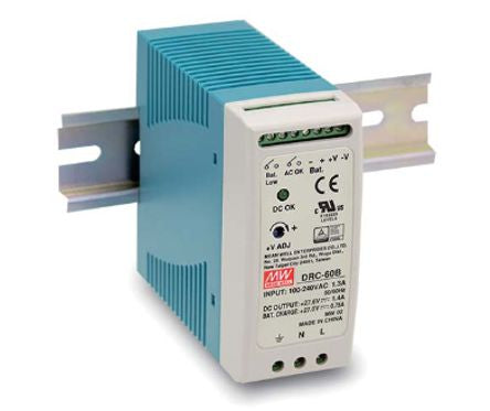 Power Supply D/R I=220 O=2x13.8 V @ 1.9 A/1 A Drc 40 A