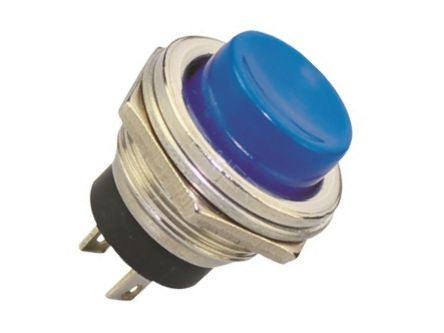 Push Button Switch N.O. Spst 3 A Blue M16 D=19mm Ds 212 Bl - Livestainable.co.za