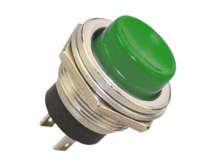 Push Button Switch N.O. Spst 3 A Green M16 D=19mm Ds 212 Gr - Livestainable.co.za