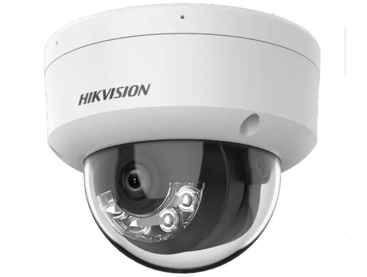 Hikvision - Eco 4MP dome 2.8mm lens 30m hybrid IR/white light microphone 12VDC/POE - Livestainable.co.za